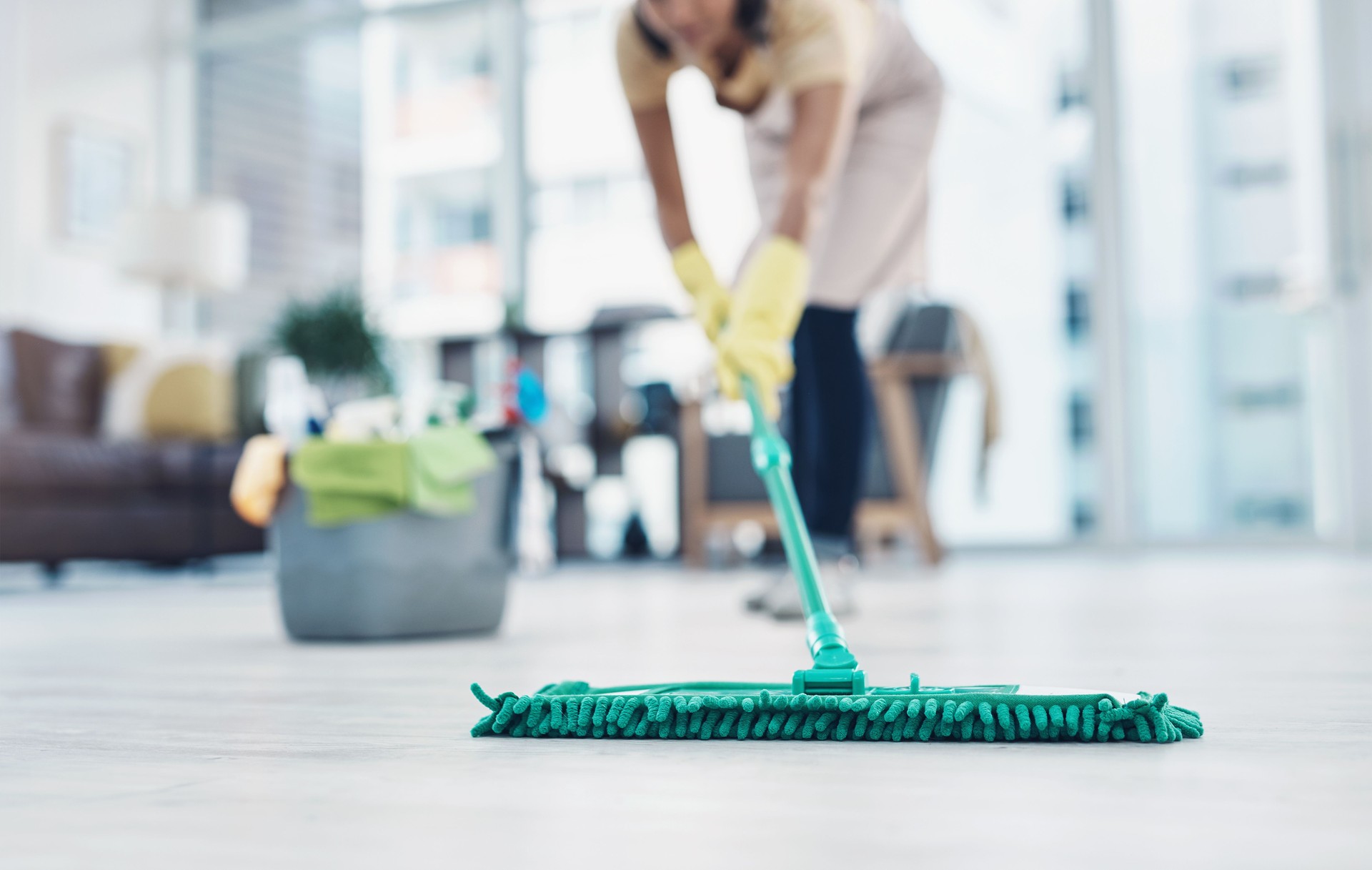 The countdown to clean, shiny floors